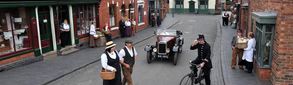 The Black Country Living Museum whcih is used as filiming loication for Peaky Blinders